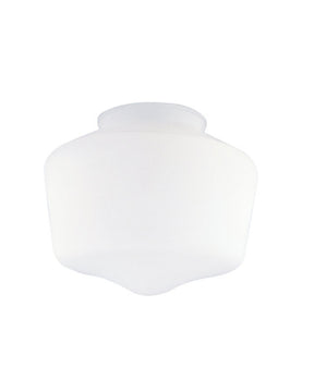 Westinghouse Schoolhouse White Glass Lamp Shade 1 pk, Pack of 6