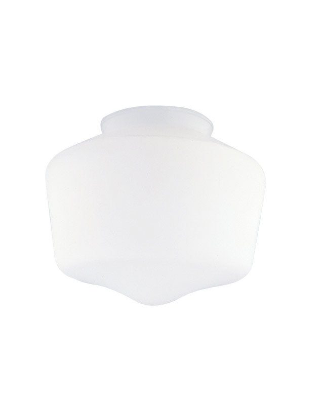 Westinghouse Schoolhouse White Glass Lamp Shade 1 pk, Pack of 6