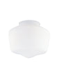 Westinghouse Schoolhouse White Glass Lamp Shade 1 pk, Pack of 6