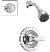 Peerless P188710 Shower Faucet, 1.75 gpm, Brass, Chrome-Plated, Lever Handle, 1-Handle