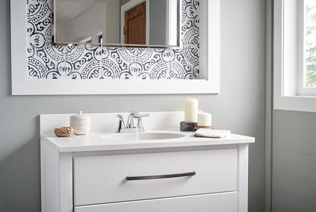 Peerless Parkwood Series P2535LF Centerset Lavatory Faucet, 1 gpm, 2-Handle, 3-Faucet Hole, Zinc, Chrome