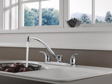 Peerless P299208LF Kitchen Faucet, 1.5 gpm, 3-Faucet Hole, Chrome, Deck Mounting, 8 in Faucet Centers