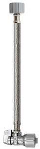 Keeney 2622PCPOLFC12K Quick Lock Valve, 5/8 in Connection, Compression, 125 psi Pressure, 160 deg F Temperature