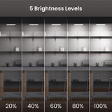 Feit 12.5 in. L White Battery Powered LED Under Cabinet Light Strip 320 lm