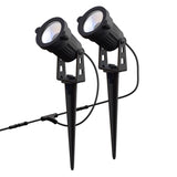 Feit Bluetooth-Enabled Motion Sensor Plug-In LED Black Smart-Enabled Spotlight