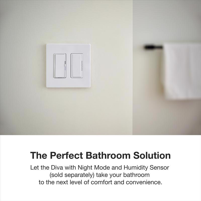 Humidity Sensor Rtron Lutron XactSense Humidity Sensor 3 amps Single Pole Bathroom Exhaust S ...