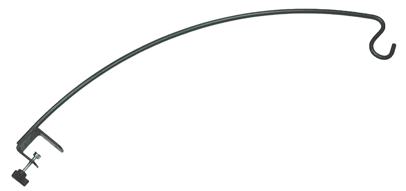 Stokes Select 38015 Clamp-On Deck Hook, Steel, Black, Powder-Coated