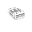 Wago 2 Port Push-In Wire Connector 100 pk