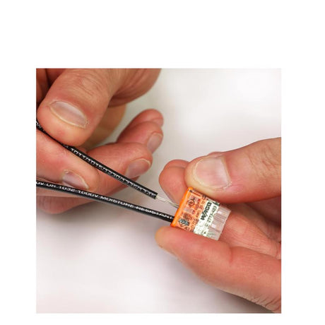 Wago 3 Port Push-In Wire Connector 100 pk