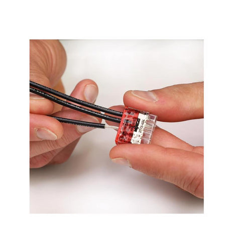Wago 4 Port Push-In Wire Connector 100 pk