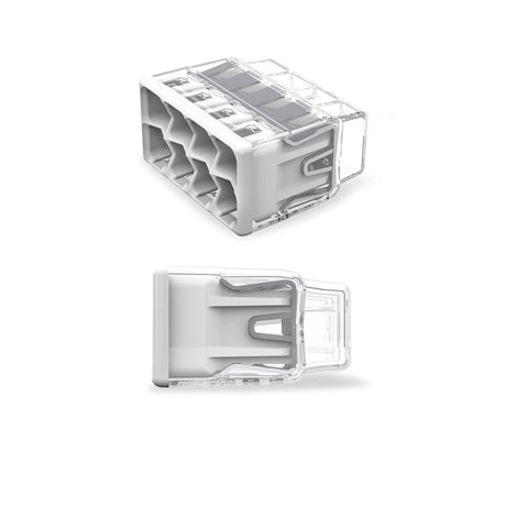 Wago 8 Port Push-In Wire Connector 5 pk