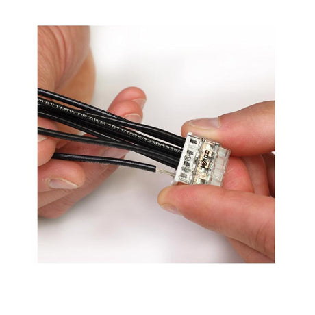 Wago 8 Port Push-In Wire Connector 5 pk