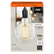 Feit G40 E26 (Medium) Filament LED Bulb Soft White 100 Watt Equivalence 1 pk, Pack of 2