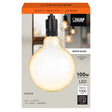 Feit G40 E26 (Medium) Filament LED Bulb Soft White 100 Watt Equivalence 1 pk, Pack of 2