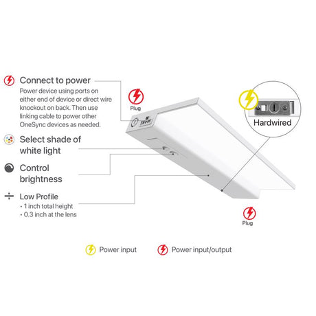 Feit 12 in. L White Hardwired LED Light Bar 750 lm