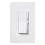 Lutron Diva White 450 W 3-Way Smart-Enabled Dimmer Switch 1 pk