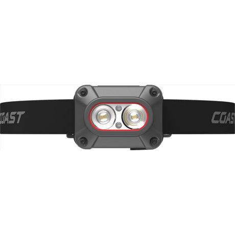 Coast FLX10R 1000 lm Black/Gray LED Rechargeable Head Lamp