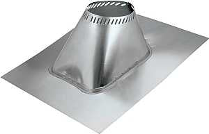 Selkirk SURE-TEMP Premium Series 206835 Roof Flashing, 40-3/4 in OAL, 24 in OAW, Aluminum