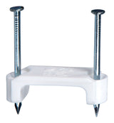 Gardner Bender 3/4 in. W Plastic Insulated Cable Staple 50 pk, Pack of 10
