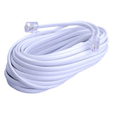 Monster Just Hook It Up 25 ft. L White Modular Telephone Line Cable