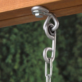 Playstar PS 7676 Swing Hanger, Heavy-Duty, Metal, For: Wood Swing Beams