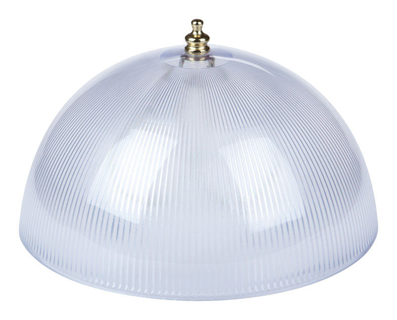 Westinghouse 8149300 Light Shade, Dome, Acrylic, Clear