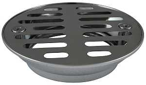 Plumb Pak PP825-51 Shower Drain, Metal, Chrome-Plated