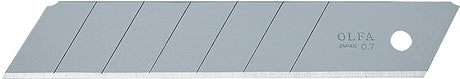 OLFA 5008 Knife Blade, 25 mm, Carbon Steel, 7-Point