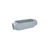 Sigma Engineered Solutions ProConnex 1/2 in. D Die-Cast Aluminum Conduit Body For Rigid 1 pk
