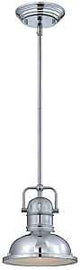 Westinghouse 63085A Mini Pendant Light, 120 V, 1-Lamp, LED Lamp, 800 Lumens, 3000 K Color Temp, Metal Fixture