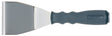 ALLWAY BS3 Paint Scraper, 3 in W Blade, Bent Blade, Steel Blade, Nylon Handle, Soft Grip Handle