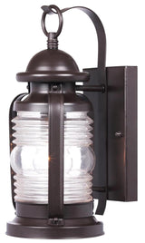 Westinghouse Weatherby Series 6230100 Outdoor Wall Lantern, Steel Fixture, Bronze Fixture