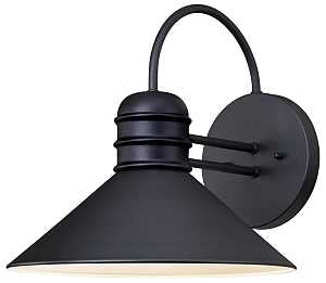 Westinghouse 62044 Wall Lantern, Steel Fixture, Textured Black Fixture