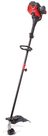 Troy-Bilt 41AD252S766 String Trimmer, 10 oz Fuel Tank, Gas, 25 cc Engine Displacement, 2-Cycle Engine, 0.095 in Dia Line
