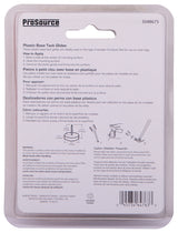 ProSource FE-50302-PS Furniture Glide, Plastic, White, White, 3/4 x 3/4 x 15/16 in Dimensions