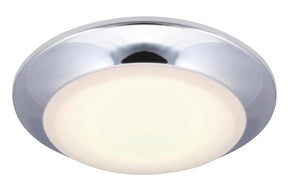 Westinghouse Makira Series 6134300 Indoor/Outdoor Surface-Mount Ceiling Fixture, 120 V, 16 W, LED Lamp, 1200 Lumens