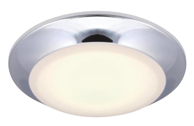 Westinghouse Makira Series 6134300 Indoor/Outdoor Surface-Mount Ceiling Fixture, 120 V, 16 W, LED Lamp, 1200 Lumens