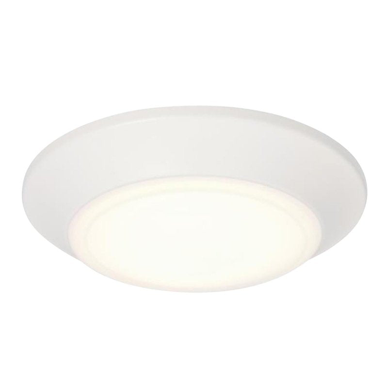 Westinghouse Makira 6133700 Indoor/Outdoor Surface-Mount Ceiling Fixture, LED Lamp, 840 Lumens, White Fixture