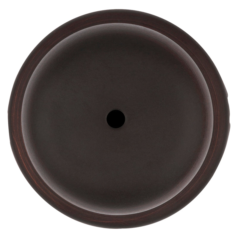 Kwikset Signature Series 730J 11P CP Privacy Lockset, Juno, Mushroom Design, Knob Handle, Venetian Bronze, Zinc