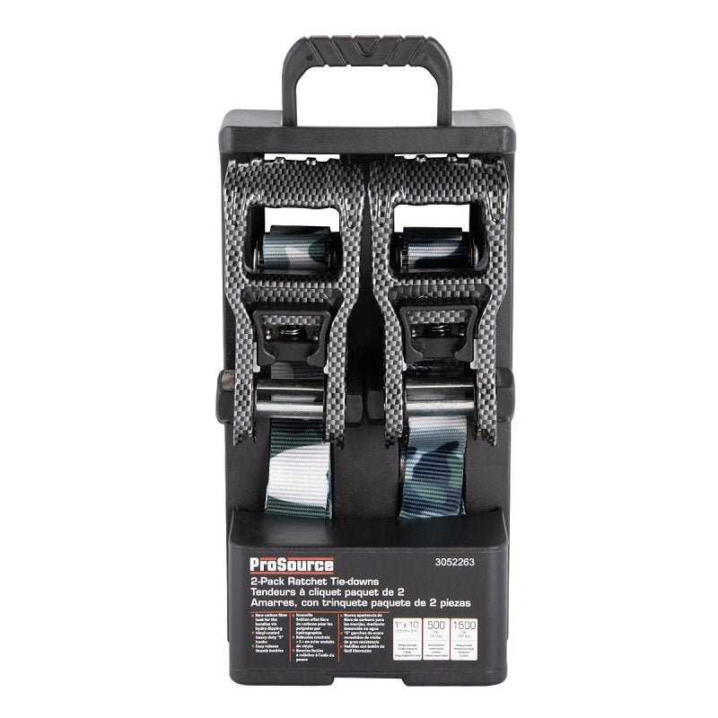 2 PACK 1  X 10  RATCHET TIE-DO