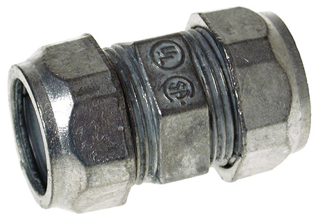 Hubbell CKZ075 Conduit Coupling, Zinc-Plated, 3/4 in Compression