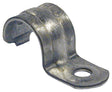 Hubbell E1S125R4 EMT Strap, 1-1/4 in, Steel, Zinc-Plated