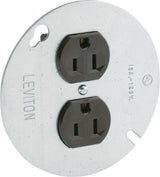 Leviton 15 amps 125 V Brown Outlet 5-15R 1 pk