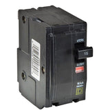 Square D QO 15 amps Plug In 2-Pole Circuit Breaker