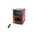 Utilitech HT1159N Cabinet Indoor Space Heater, 12.5 A, 120 V, 1500 W, 5118 Btu, 300 sq-ft Heating Area, Brown/Yellow