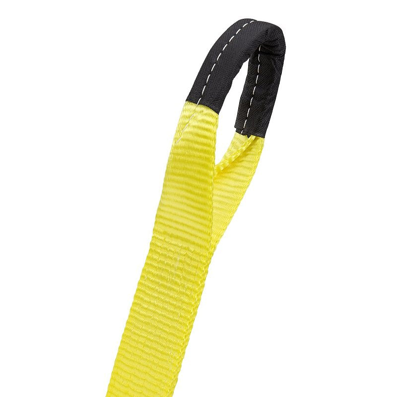 SmartStrap 130 Tow Strap, 5667 lb, 2 in W, 20 ft L, Loop End, Nylon, Yellow
