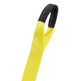 SmartStrap 130 Tow Strap, 5667 lb, 2 in W, 20 ft L, Loop End, Nylon, Yellow