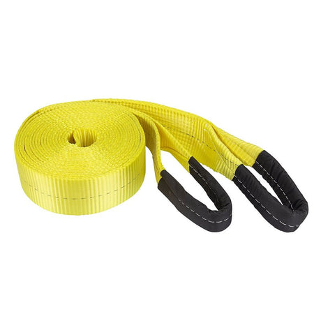SmartStrap 832 Recovery Strap, 7500 lb, 3 in W, 30 ft L, Loop End, Nylon, Yellow