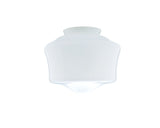 Westinghouse Schoolhouse White Glass Lamp Shade 1 pk, Pack of 6