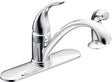 Moen Torrance Series CA87480 Kitchen Faucet, 1.5 gpm, 1-Handle, Stainless Steel, Chrome Plated, Deck Mounting